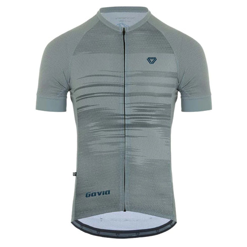 Jersey GW Hombre Manga Corta Ruta Gris