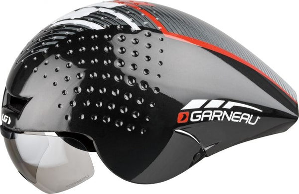 Casco P-09 Negro-Rojo