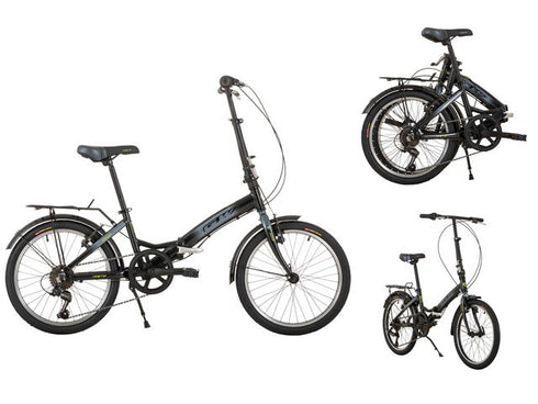 Bicicleta Plegable Aluminio 20P Basilea GW 7 Velocidades