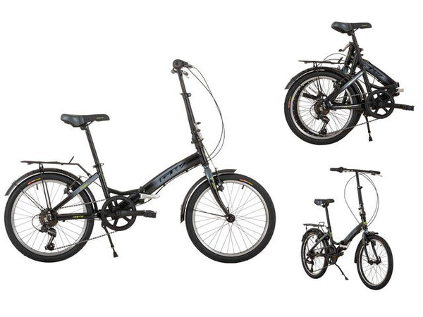 Bicicleta Plegable Aluminio 20P Basilea GW 7 Velocidades