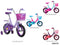 Bicicleta Infantil Niña 12" Siren GW