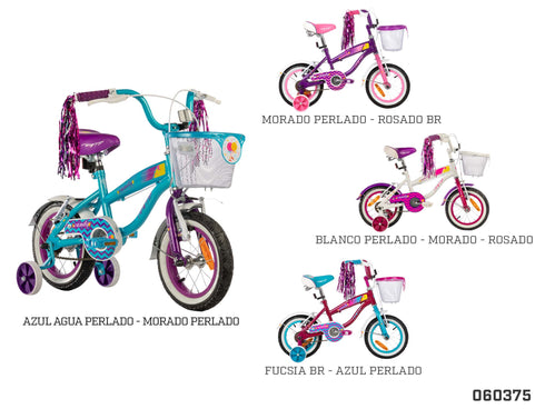 Bicicleta Infantil GW CANDY Rin 12