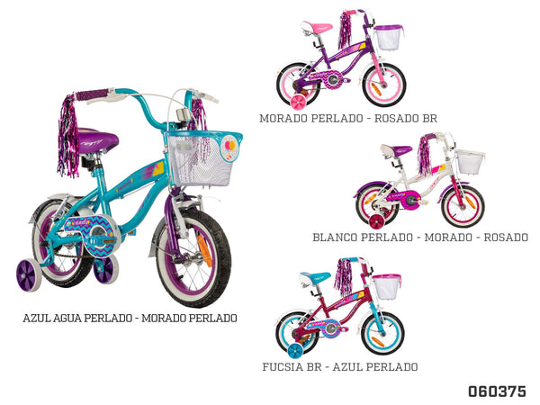 Bicicleta Infantil GW CANDY Rin 12