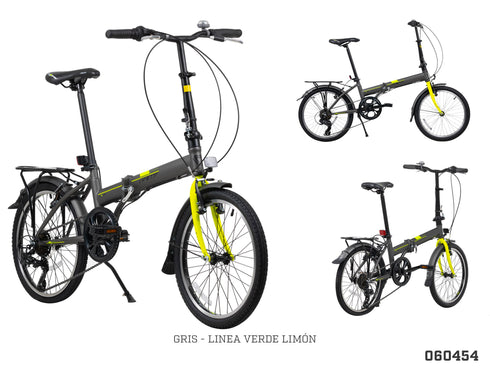 Bicicleta Plegable Acero 20P GW Copenhague