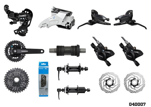 Grupo Económico Shimano 36-22t 11-34t 2x8 Vel