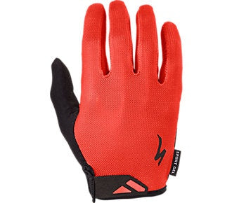 Body Geometry Sport Gel Long Finger Gloves Rojo